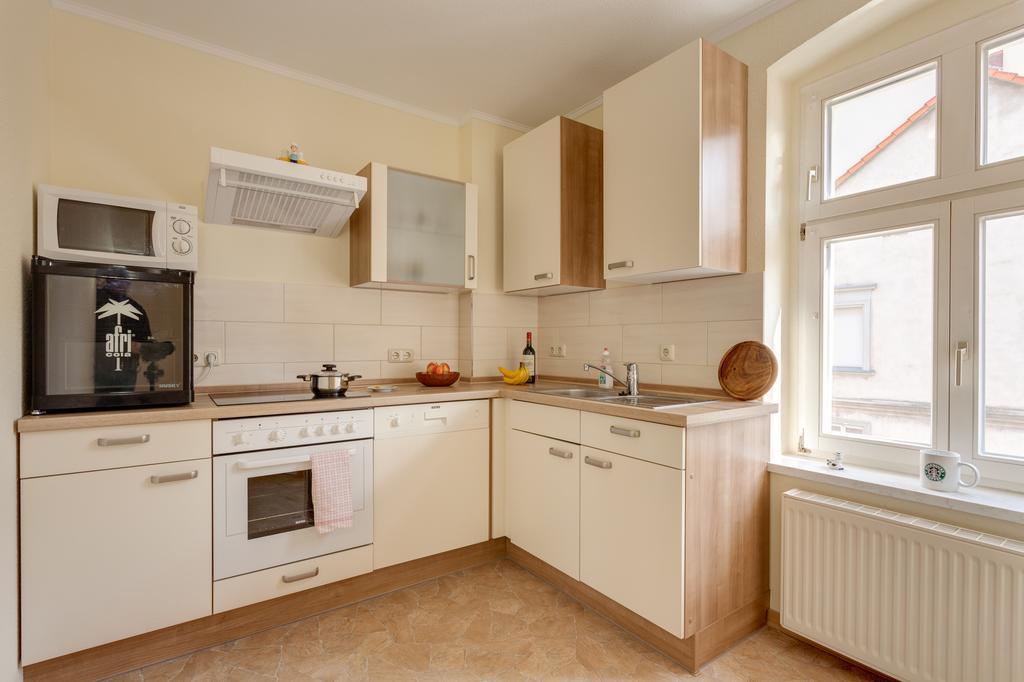 Altstadt Ferienwohnung Neuruppin Buitenkant foto